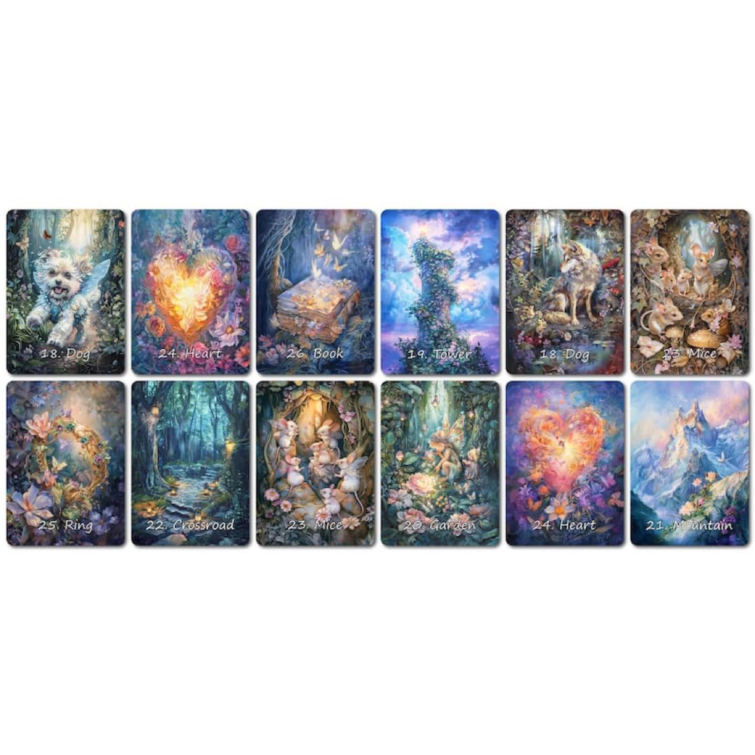 Amazon.co.jp: フェアリーダスト ルノルマンカード オラクル